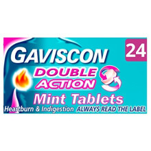 Gaviscon Double Action Tablets 24 Mint