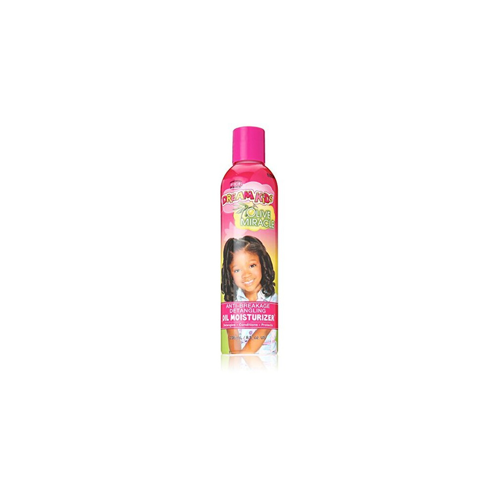 African Pride Dream Kids Olive Miracle Anti-Breakage Detangling Oil Moisturizer 236 Ml/8 Fl.oz