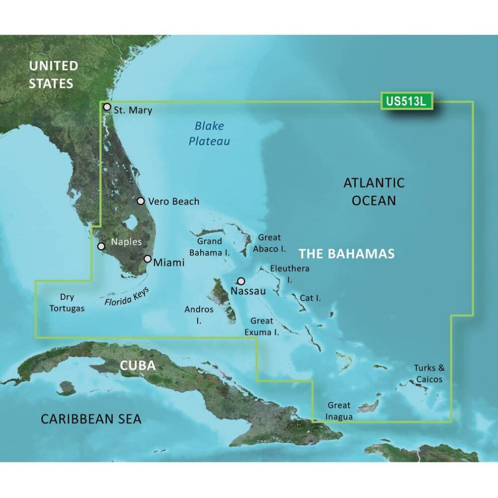 Garmin VUS513L G2 Vision Jacksonville - Bahamas