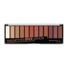 Rimmel Magnif'eyes 12 Pan Eyeshadow Palette, Spice Edition, 14 g