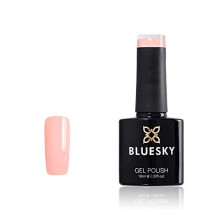 Bluesky Gel Nail Polish, Pastel Neon Collection, Peach Passion, PN06, 10 ml, Pink (Requires curing under UV/LED Lamp)