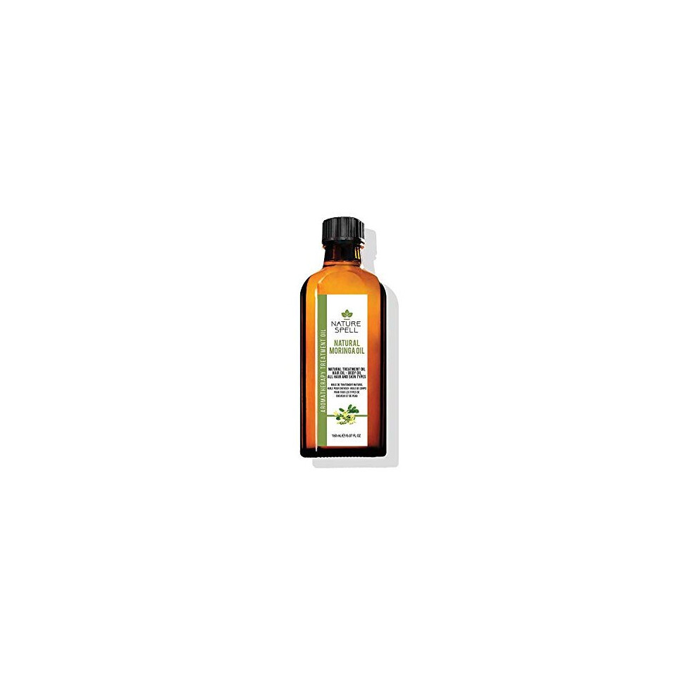 Nature Spell Moringa Treatment Oil For Hair And Body, 150 Ml