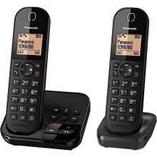 Draadloze telefoon - PANASONIC - KX-TGC422GB - Zwart - Batterijduur 18u - Adresboek 120 contacten