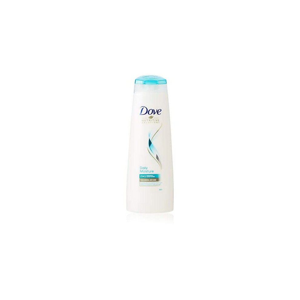 Dove Daily Moisture 2-In-1 Shampoo, 250ml