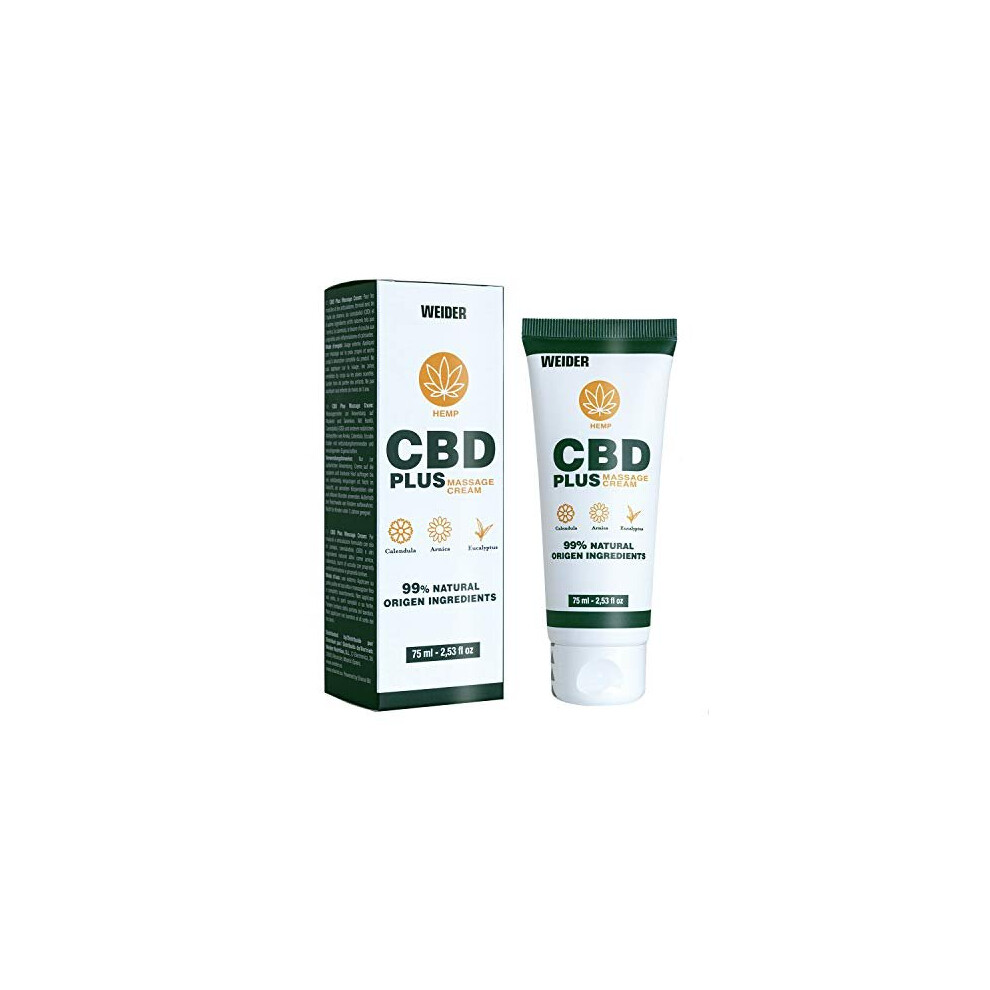 Weider Anti-inflammatory Cream, CBD cream for massage, 75 ml