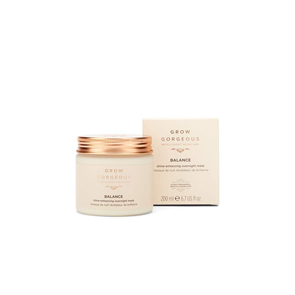 Grow Gorgeous Balance Shine-Enhancing Overnight Mask, 200ml