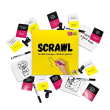 Scrawl Adult Board Game | Terrible Drawings and Ridiculous Guesses