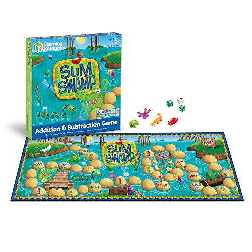 Learning Resources Learning Resources Sum Swamp Addition & Subtraction Game