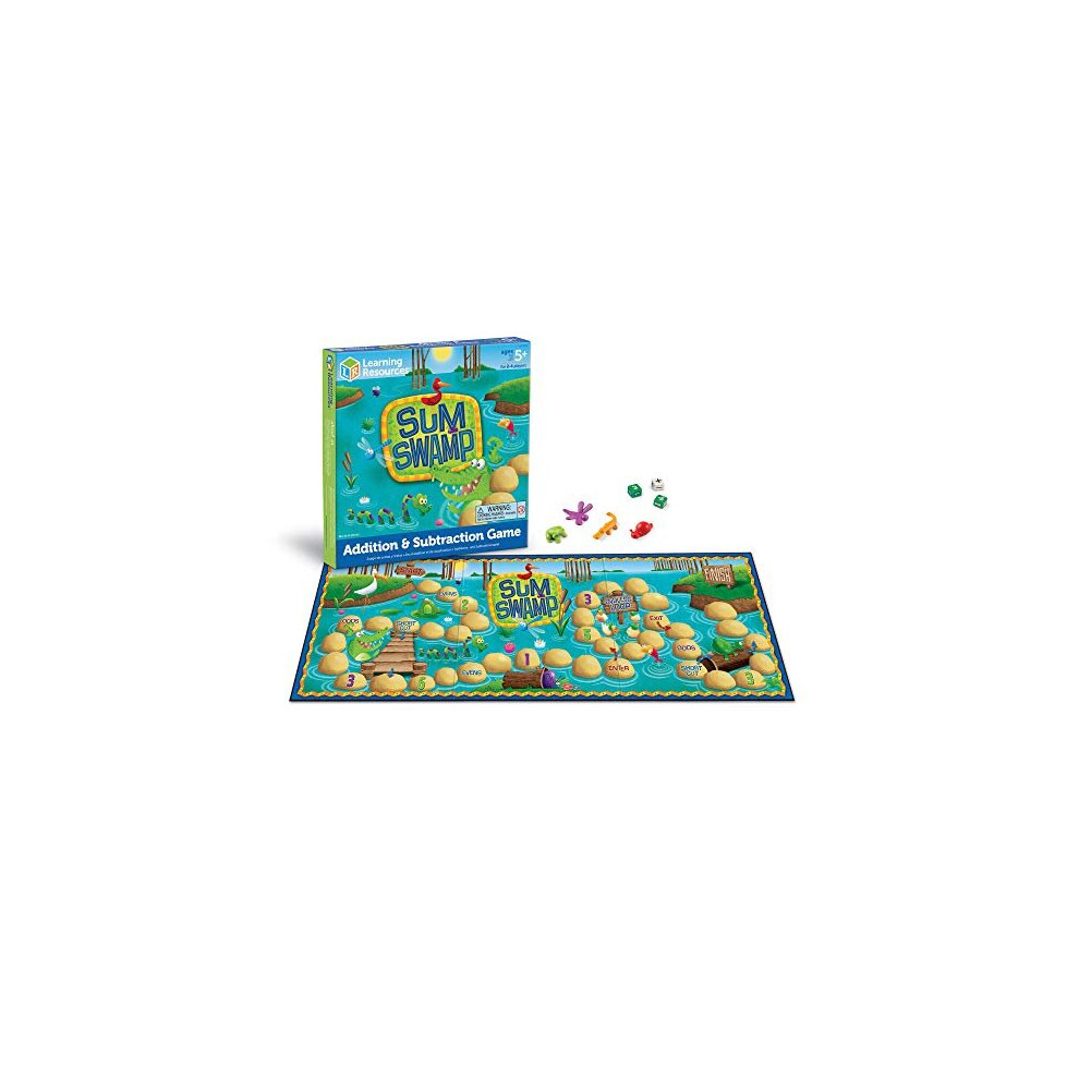 Learning Resources Sum Swamp Addition & Subtraction Game