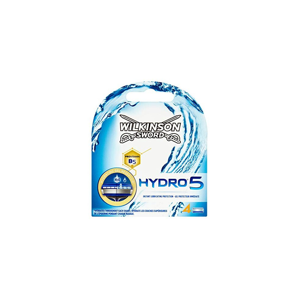 Wilkinson Sword Hydro 5 Men's Razor Blade Refills x 4