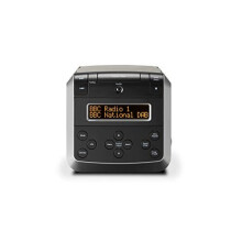 Roberts Sound 48 DAB/DAB+/FM Stereo Clock Radio with CD, Bluetooth, USB Playback/Charging - Black