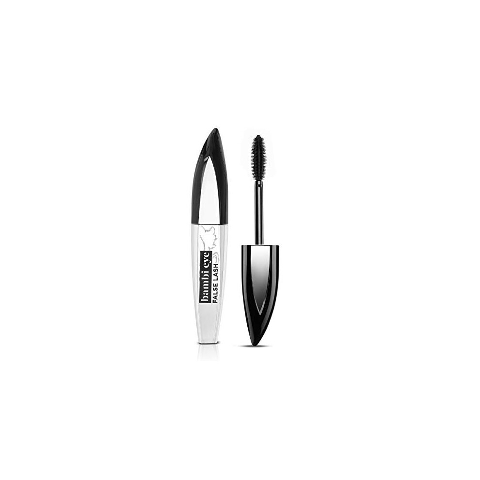 L'Oreal Paris Mascara, Bambi Eye False Lash Mascara, Extra Black for Lasting Curl and Definition, 8.9 ml