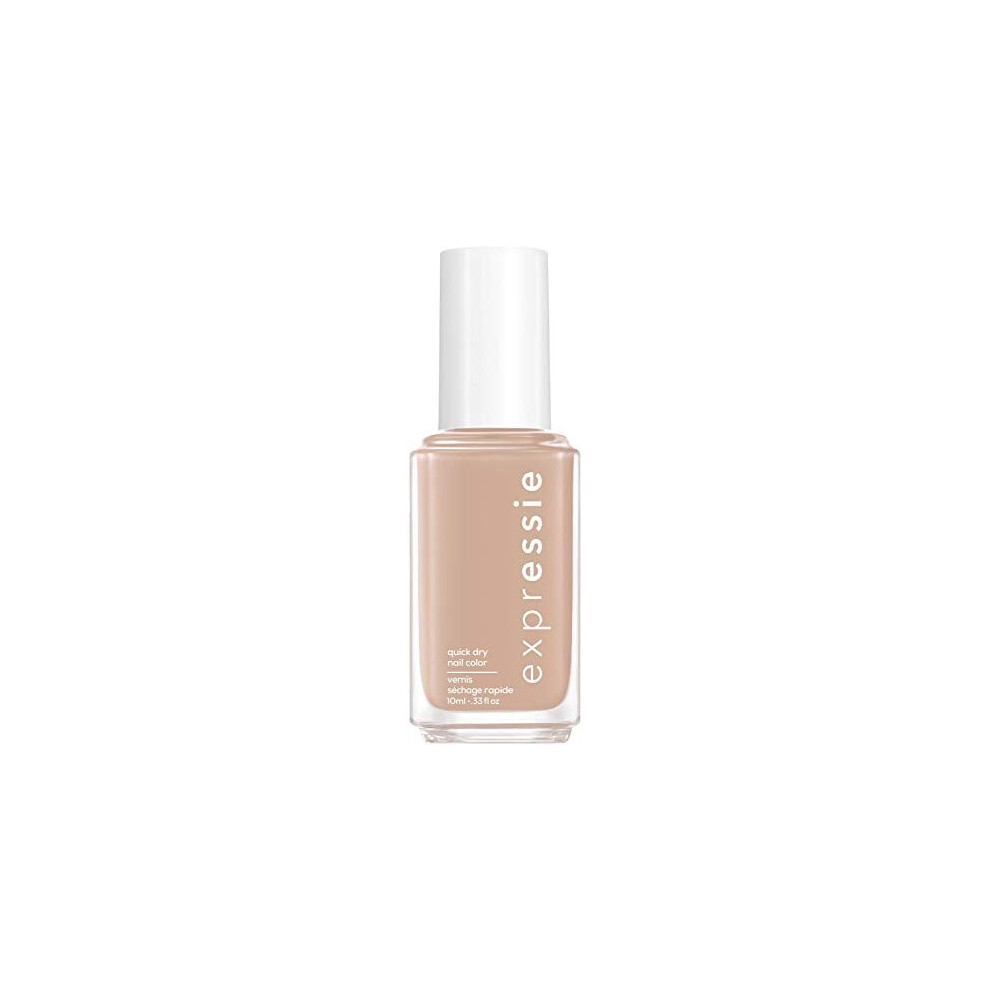 Essie Pink,Cream Expressie Nail Polish Quick Dry Formula, No Base Coat And Top Coat Needed, Vegan, Angled Brush, Pink Nude Nail Varnish 60 Buns Up
