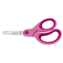 Westcott E-21580 00 Softgrip Kids Scissor, blunt tip, 5"/13 cm, pink