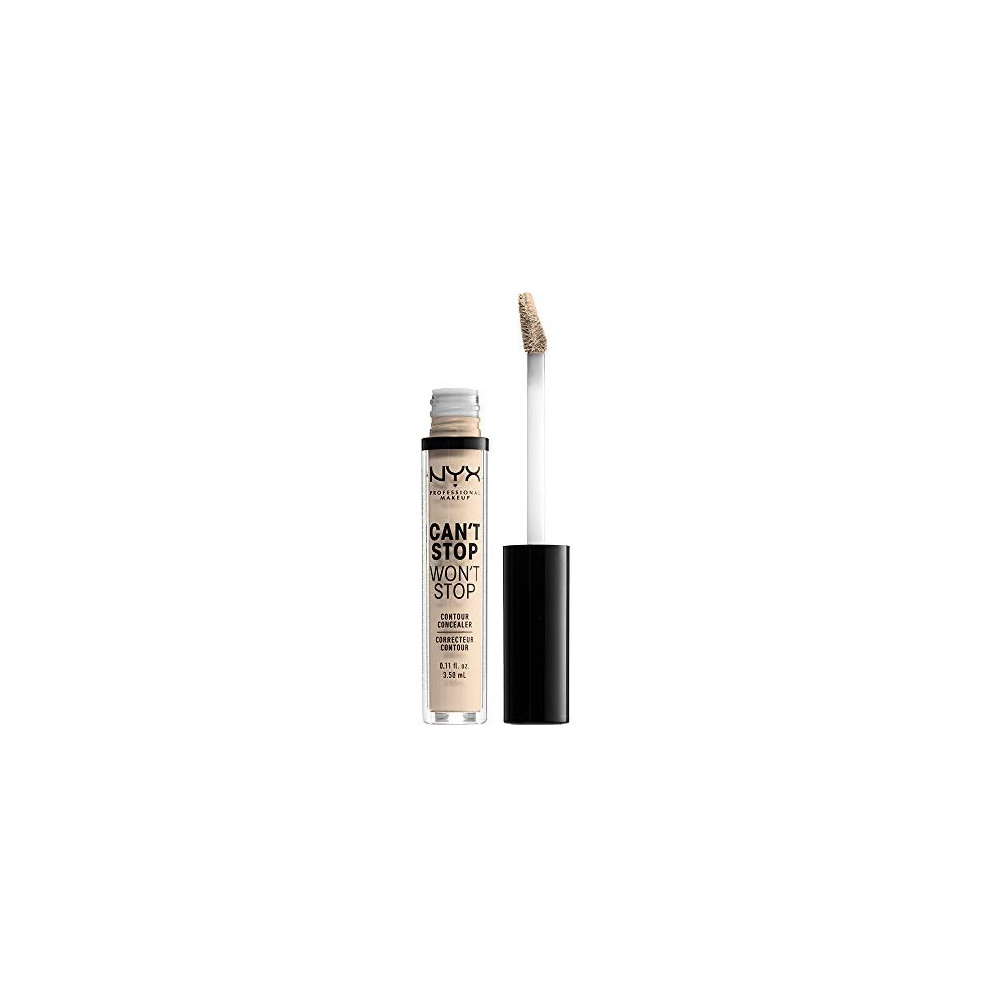 NYX Professional Makeup Can'T Stop Won'T Stop Full Coverage Concealer -Fair, 0.025 kg