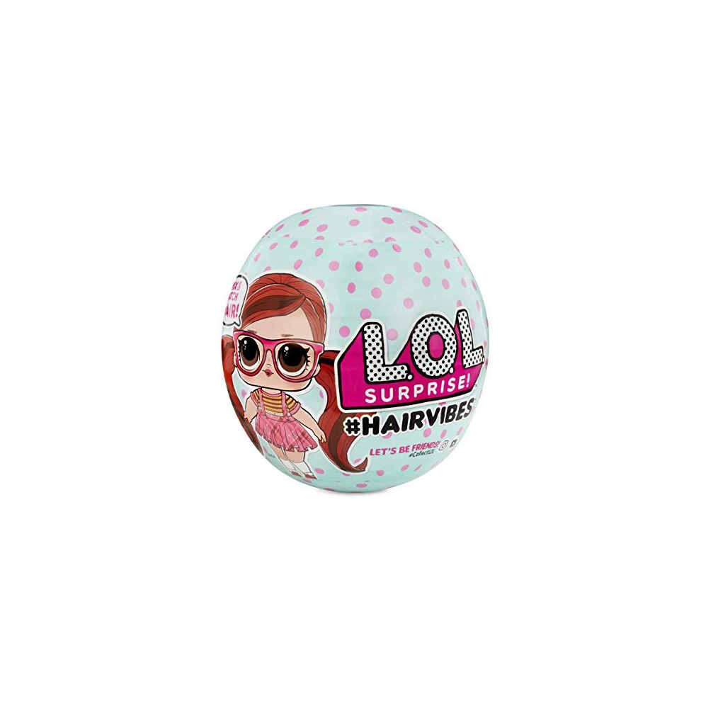 L.O.L. Surprise! Collectable Dolls for Girls - With 15 Surprises and Mix & Match Hair Pieces - #Hairvibes Dolls