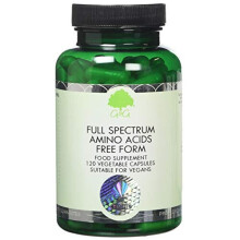 G&G Vitamins Full-Spectrum Amino Acid Capsules - Vegan Free-Form BCAA, 120 Capsules