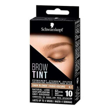 Schwarzkopf Brow Tint, Professional Formula Eyebrow Dye, Brow Tinting Kit with Gentle Permanent Colour, Dark Blonde