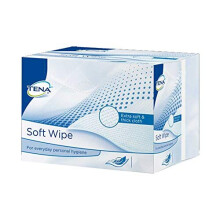 NRS Healthcare Tena Soft Dry Wipes, Pack of 135 (Eligible for VAT relief in the UK)
