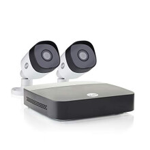 Yale SV-4C-2ABFX-2 Smart Home CCTV Kit, x2 Outdoor Night Vision Cameras, 1080p, 1 TB Hard Drive, App Controlled