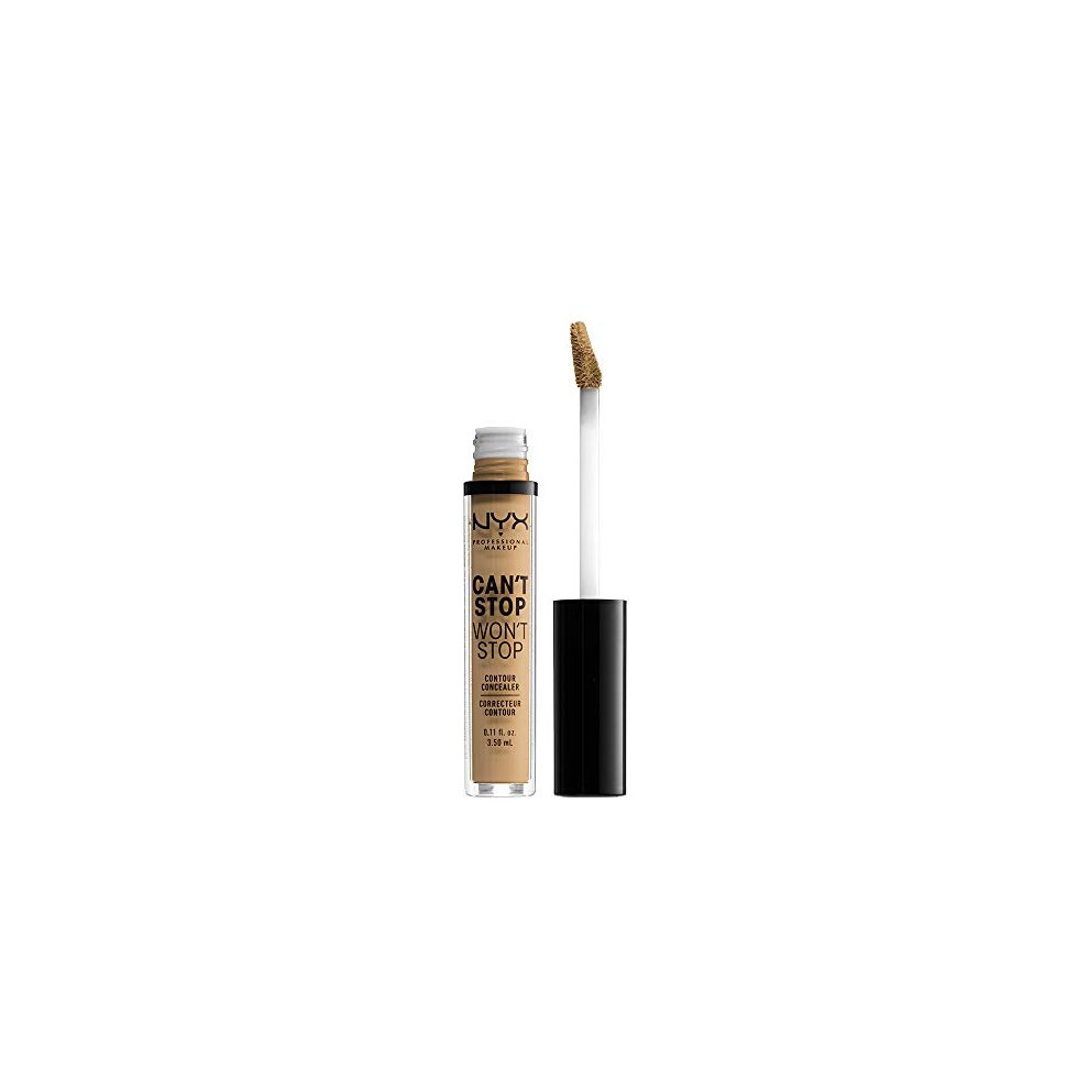 NYX Professional Makeup Can'T Stop Won'T Stop Full Coverage Concealer -Beige, 0.025 kg