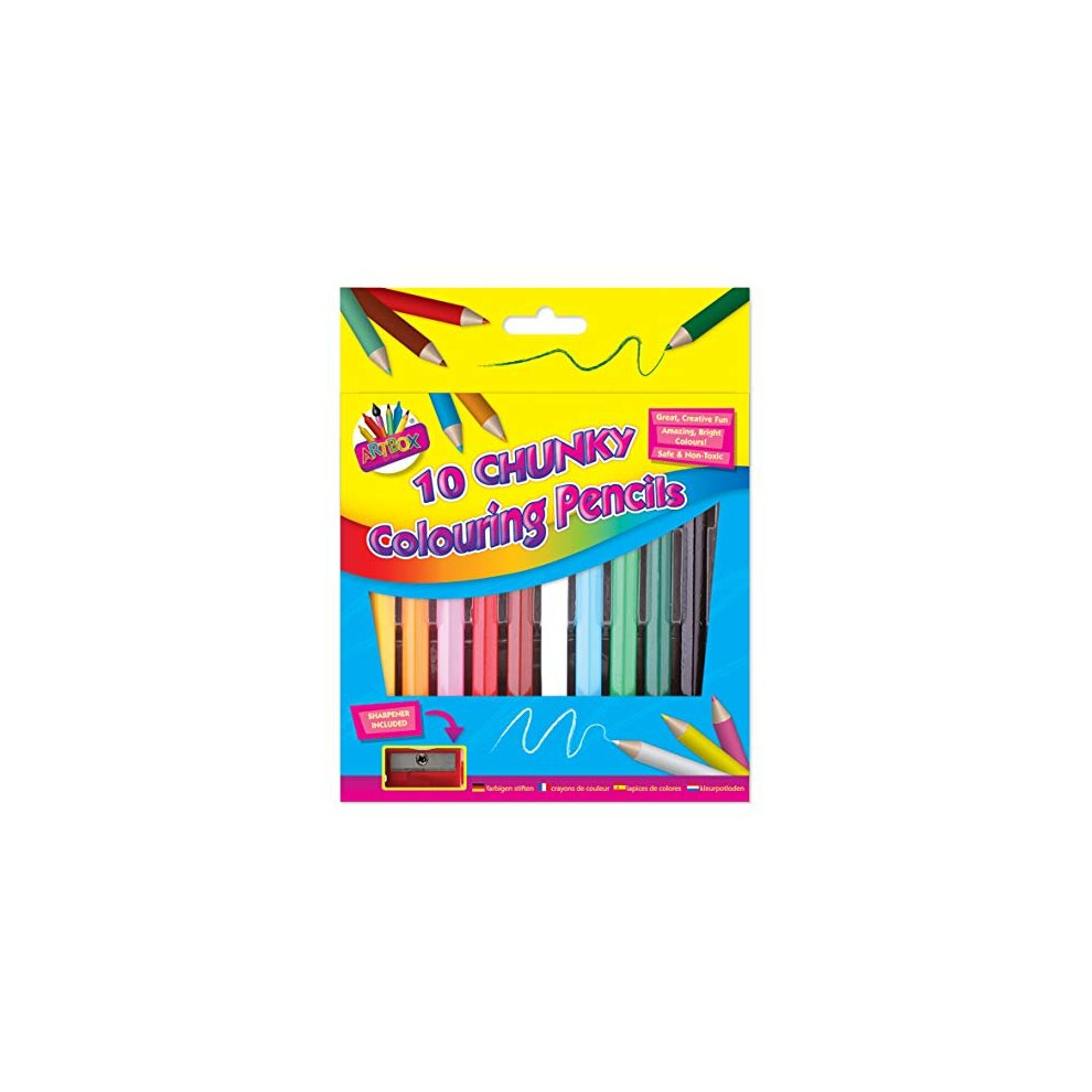 Artbox 1/2 Size Chunky Colouring Pencil (Pack of 10) 1084