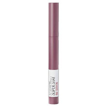 Maybelline Lipstick, Superstay Matte Ink Crayon Longlasting Pink Plum Lipstick with Precision Applicator 25 Stay Exceptional