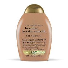 OGX Ever Straightening + Brazilian Keratin Smooth Shampoo, 385 ml