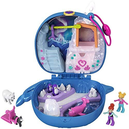 Polly Pocket Polly Pocket Freezin' Fun Narwhal Compact