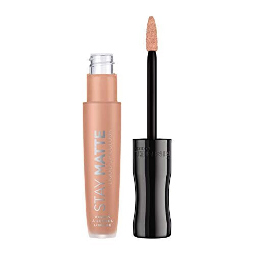 Rimmel London Stay Matte Liquid Lipstick, Stripped, Nude Shade 2, 5.5 ml