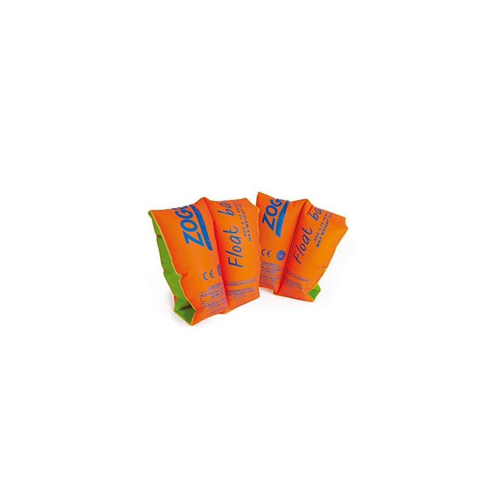 Zoggs Children's Safe Float Arm Bands - 1-3 Years Up To 15 Kg Orange