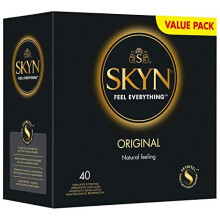 SKYN Original 40 Pack of Non-Latex Condoms