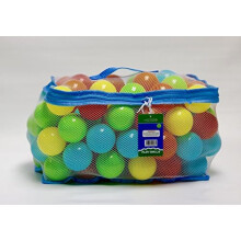 Tech Traders ÂÃ 100 Multi Coloured Play Balls (Net Carry Bag with Hand Tag)