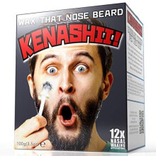Nose Wax Kit, 100 g Wax, 24 Applicators. The Original & Best Nose Hair Removal Kit from Kenashii. Nose Waxing for Men & Women. 12 Applications, 12 P