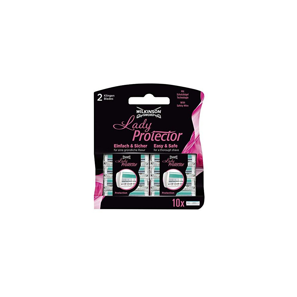 Wilkinson Sword Lady Protector Women's Razor Blade Refills X10