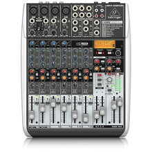 Behringer QX1204USB Premium 12 Input 2/2 Bus Mixer with XENYX Mic, Preamps and Compressors