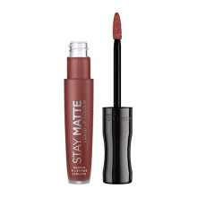 Rimmel London Stay Matte Liquid Lipstick, Troublemaker, Nude Shade 5, 5.5 ml