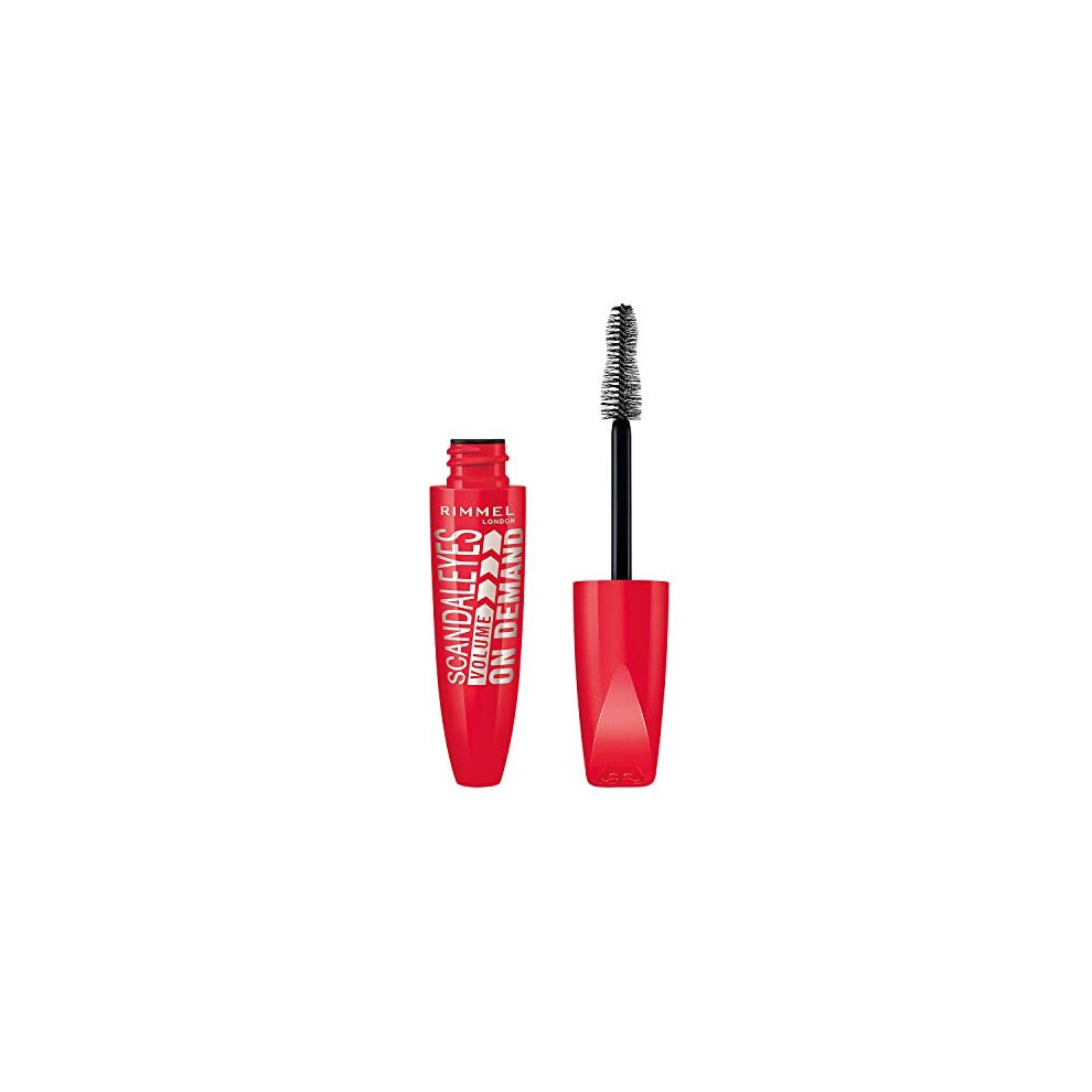 Rimmel Black,Brown Scandal'eyes Volume On Demand Mascara, Shade Black Brown, 12 Ml