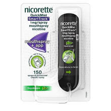 Nicorette QuickMist SmartTrack Mundspray, Freshmint-Geschmack, Nicorette Quickmist Nikotinspray, 1 mg
