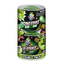 ZURU 5 SURPRISE 7781 5 Surprise Dino Strike Glow in The Dark, Double Pack
