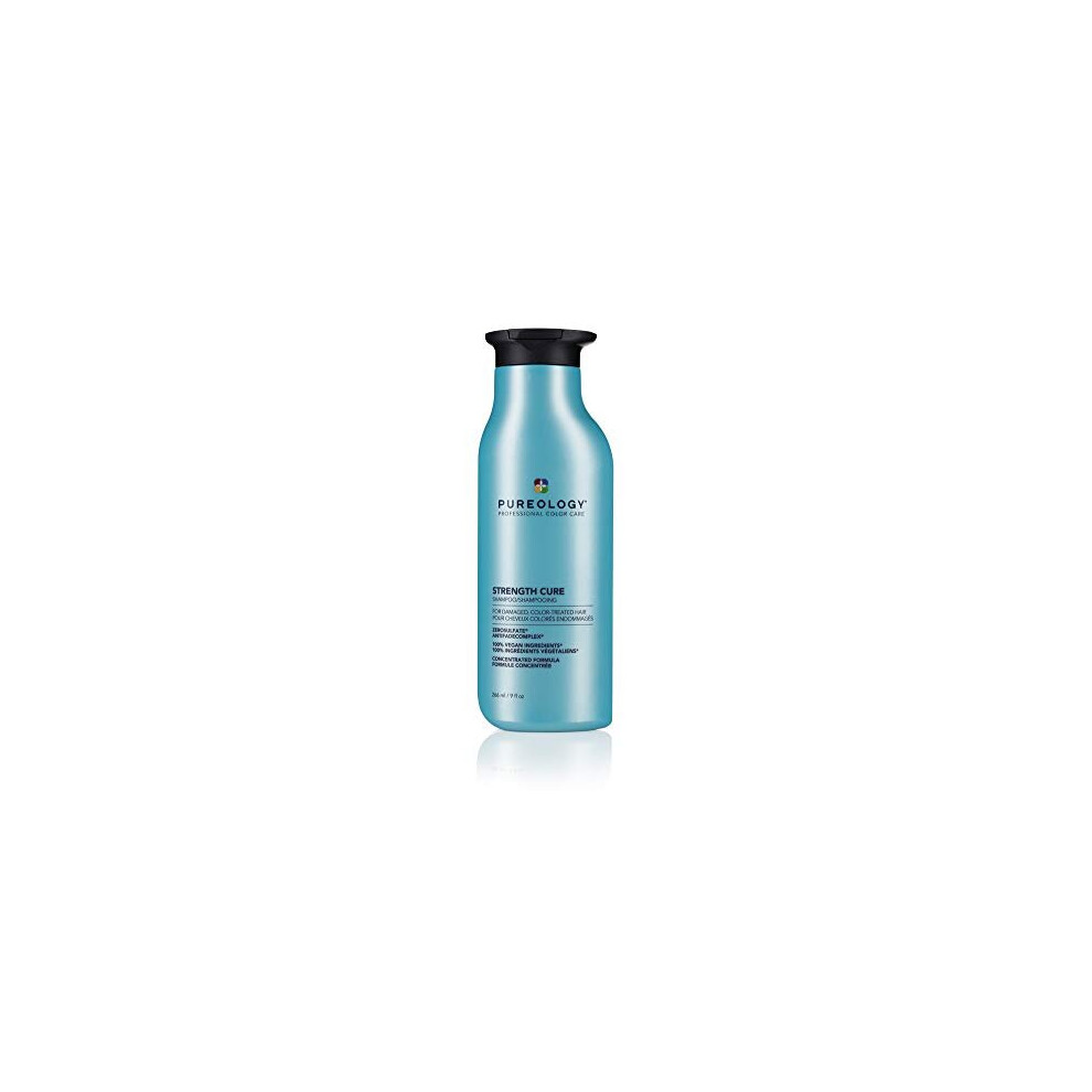 Pureology Strength Cure Strengthening Shampoo For Damaged Color-Treated Hair, 266 Ml