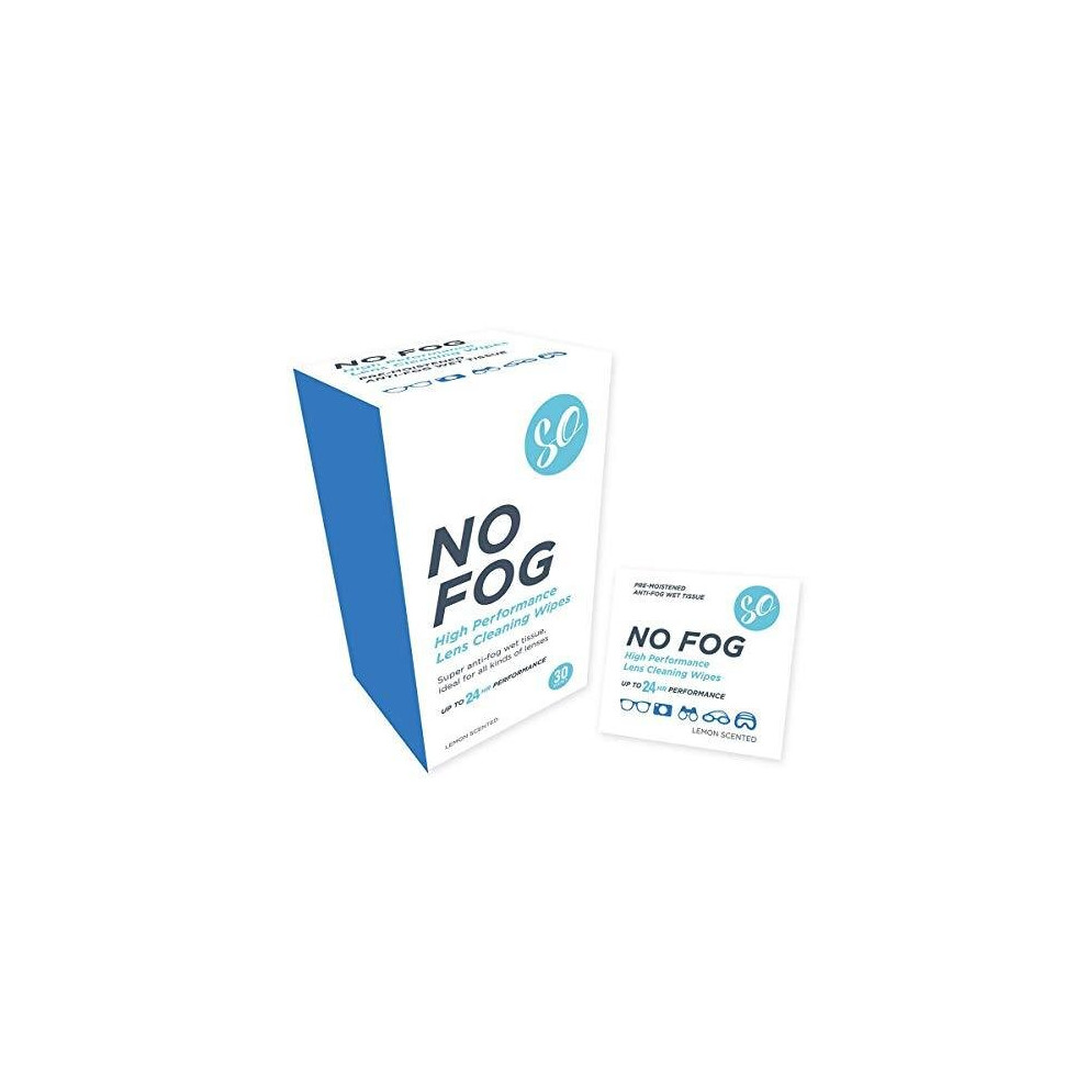 Anti Fog Wipes - 30 Wipes