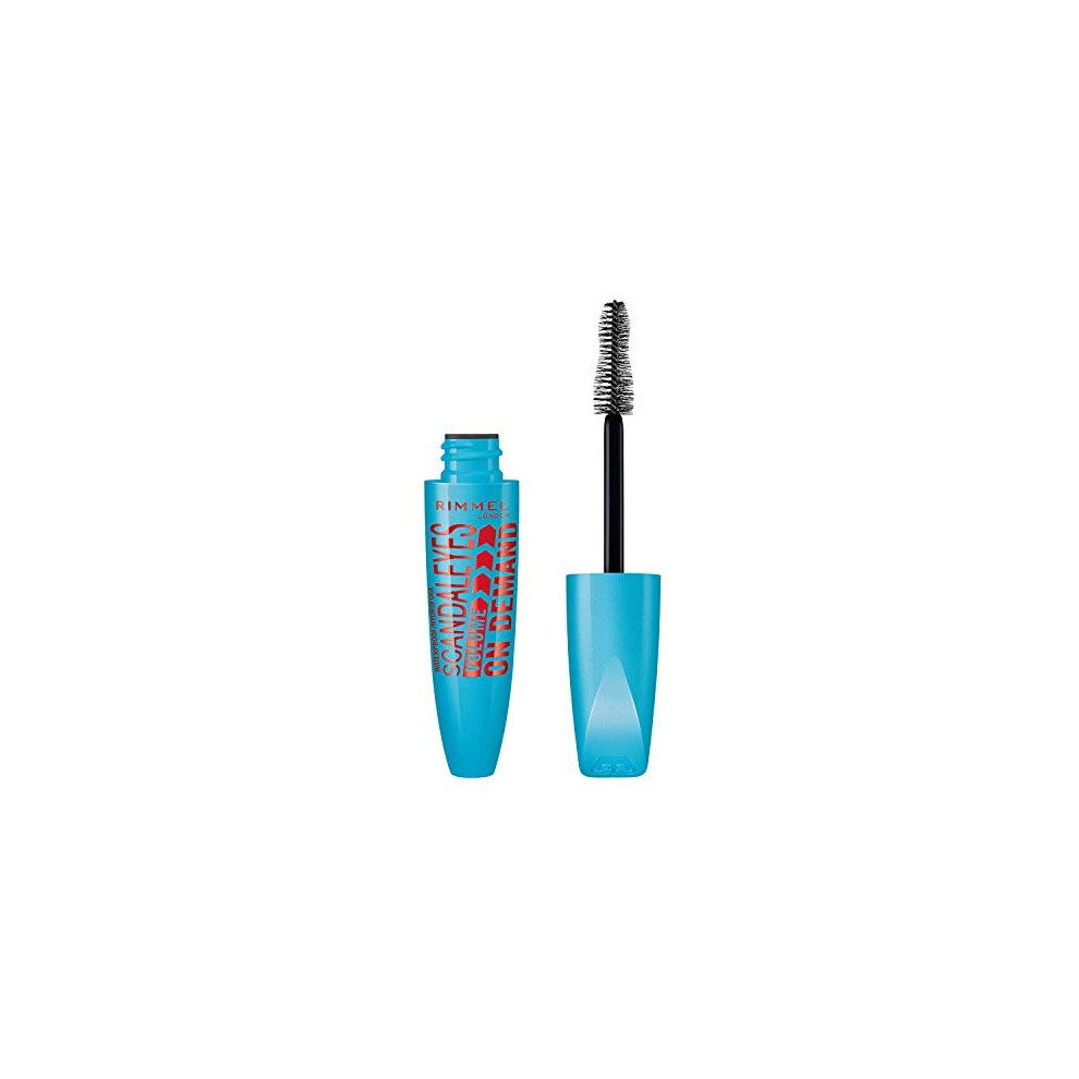 Rimmel Scandal'Eyes Volume On Demand Waterproof Mascara, Black, 12 ml