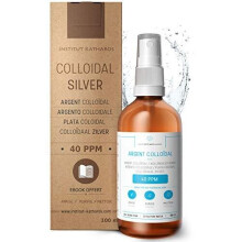 Premium Colloidal Silver Spray 40 PPM 100mL 100% Natural Superior Concentration, Smaller Particles = Better Results Certified by 3 Independent