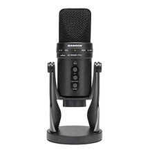 Samson G-Track Pro - Professional USB Microphone with Audio Interface - Black