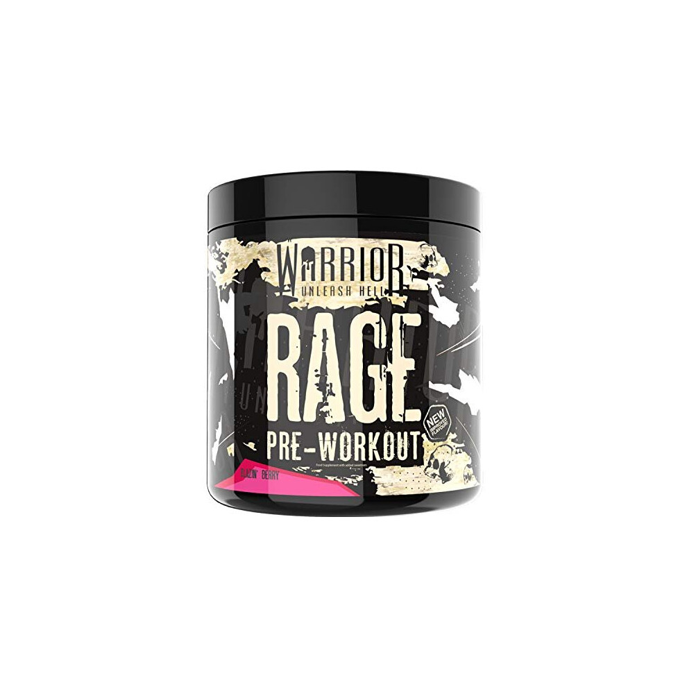 Warrior Supplements Red Warrior Rage Pre-Workout - 392G - Image 4