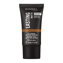 Rimmel Lasting Matte Full Coverage Light-weight Foundation 30ml, 504 Deep Mocha