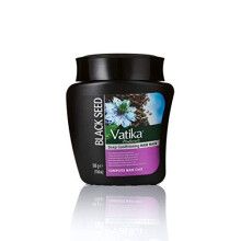 Dabur Vatika Naturals Black Seed Deep Conditioning Hair Mask - 500 g for Nourished, Smooth, Strong Hair