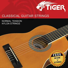 Tiger Classical Guitar Strings - Normal Tension Nylon Strings - Anti Rust
