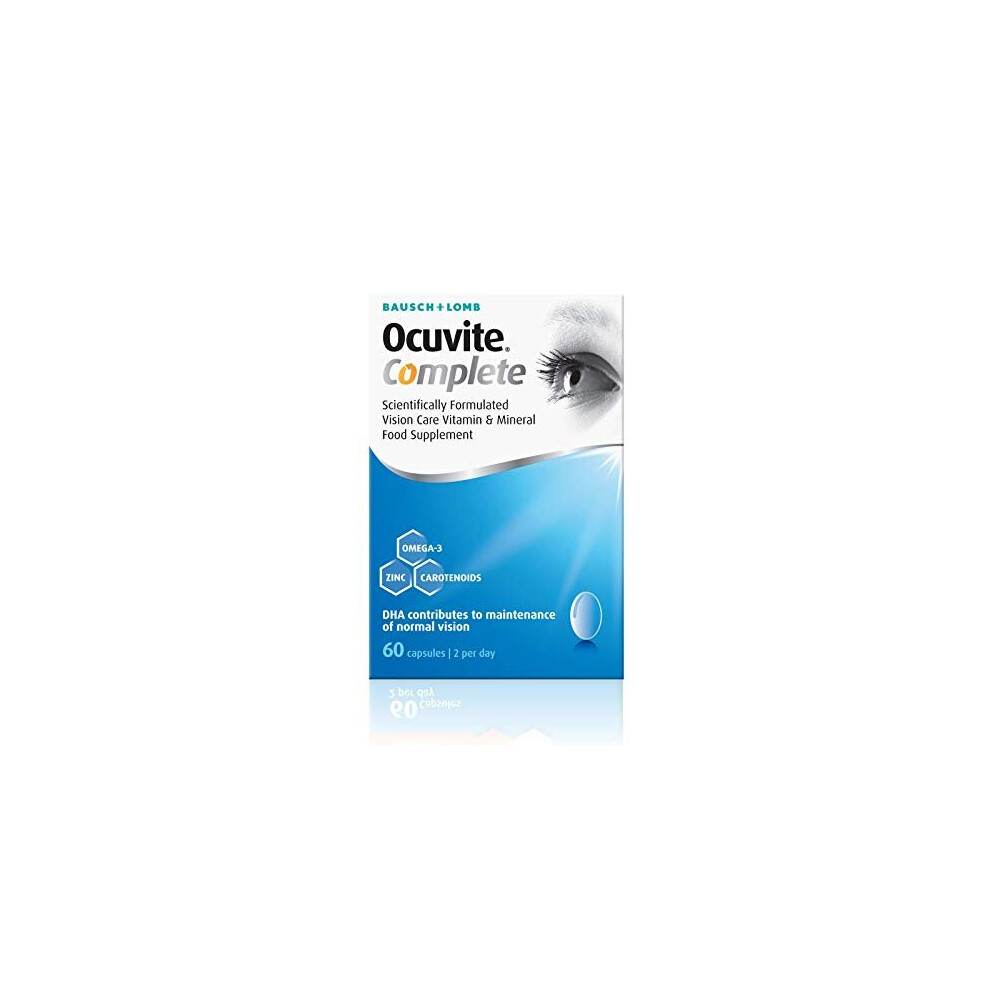 Ocuvite Complete Capsules, 60 Capsules (Bausch + Lomb)